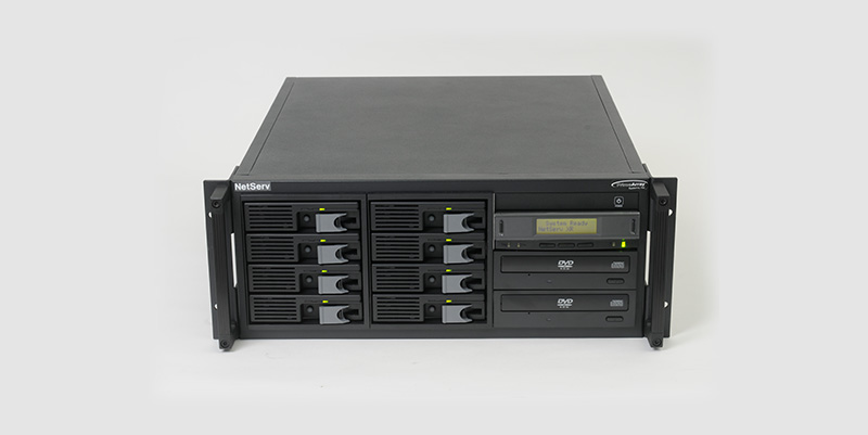 NetServ, CD Server, DVD Server, NAS Storage